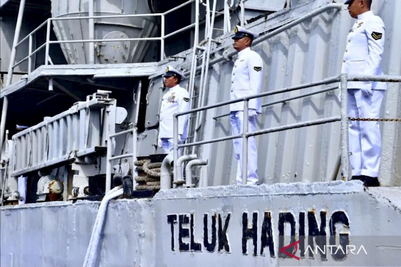 KRI Teluk Hading purnatugas setelah 30 tahun perkuat TNI AL