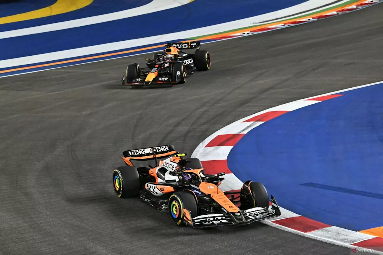 Lando Norris sangat termotivasi bersaing dengan Max Verstappen