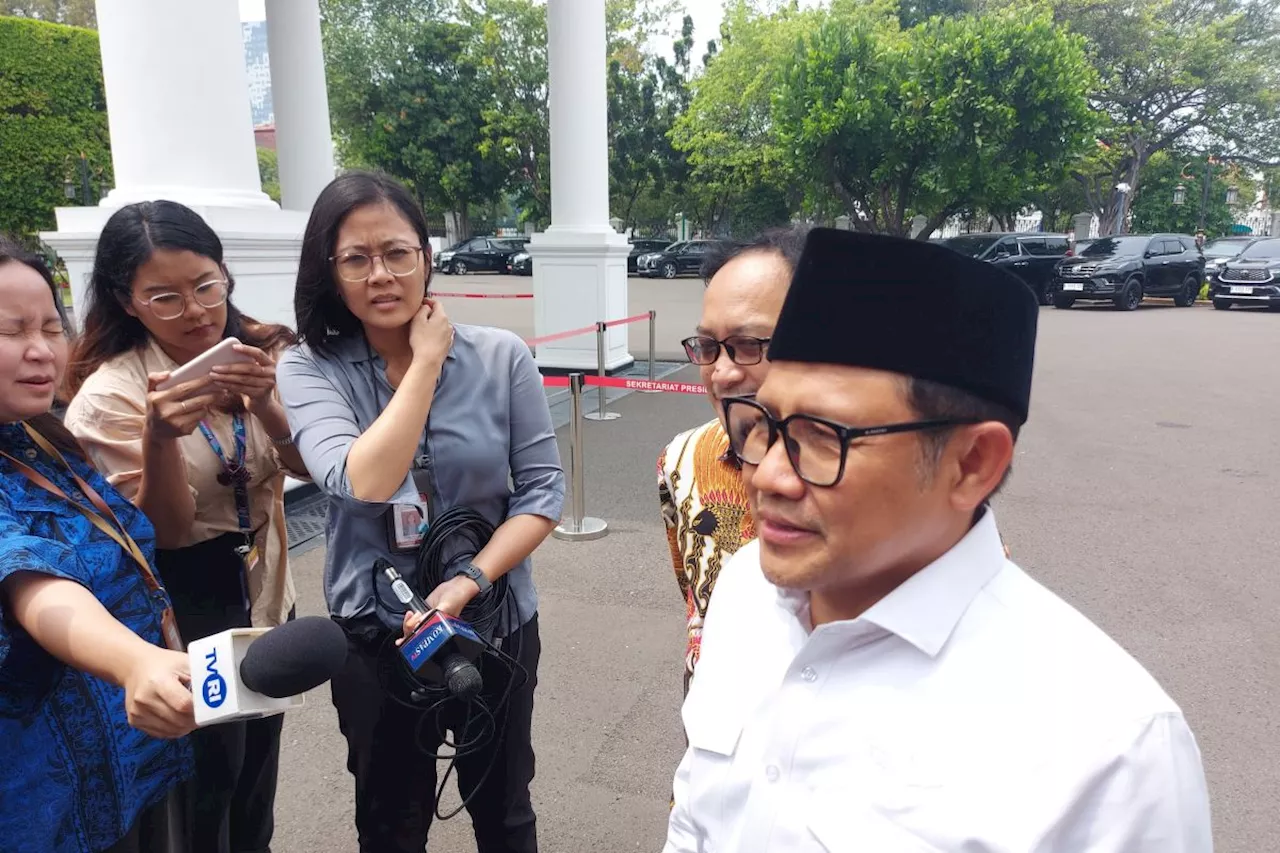 Prabowo bertemu ketum dan sekjen partai koalisi di Istana Merdeka