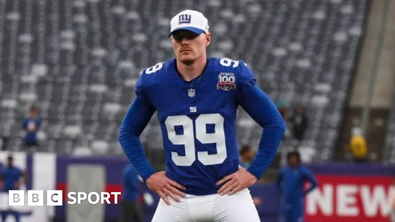 New York Giants: Jude McAtamney set for NFL debut against Washington