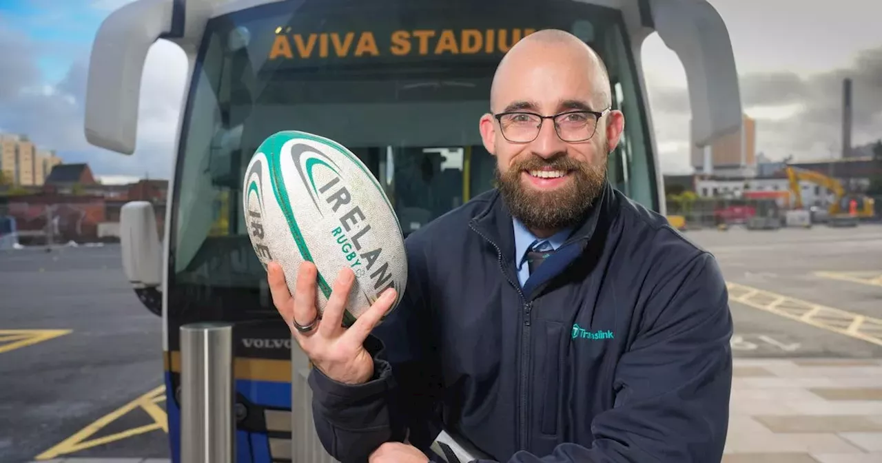 Translink announce coach travel from Belfast for Ireland's autumn Internationals