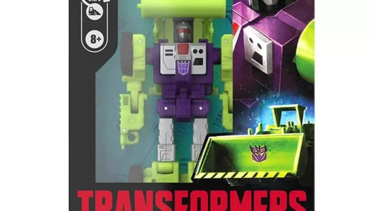 Hasbro Digs Up The Transformers: The Movie with Constructicon Scrapper