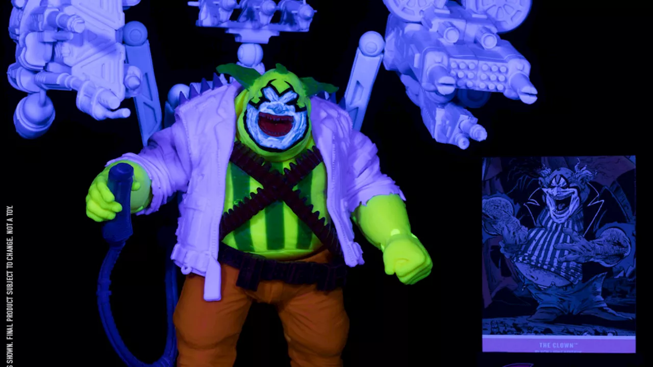 McFarlane Unveils The Clown (Spawn) Black Light Edition Exclusive