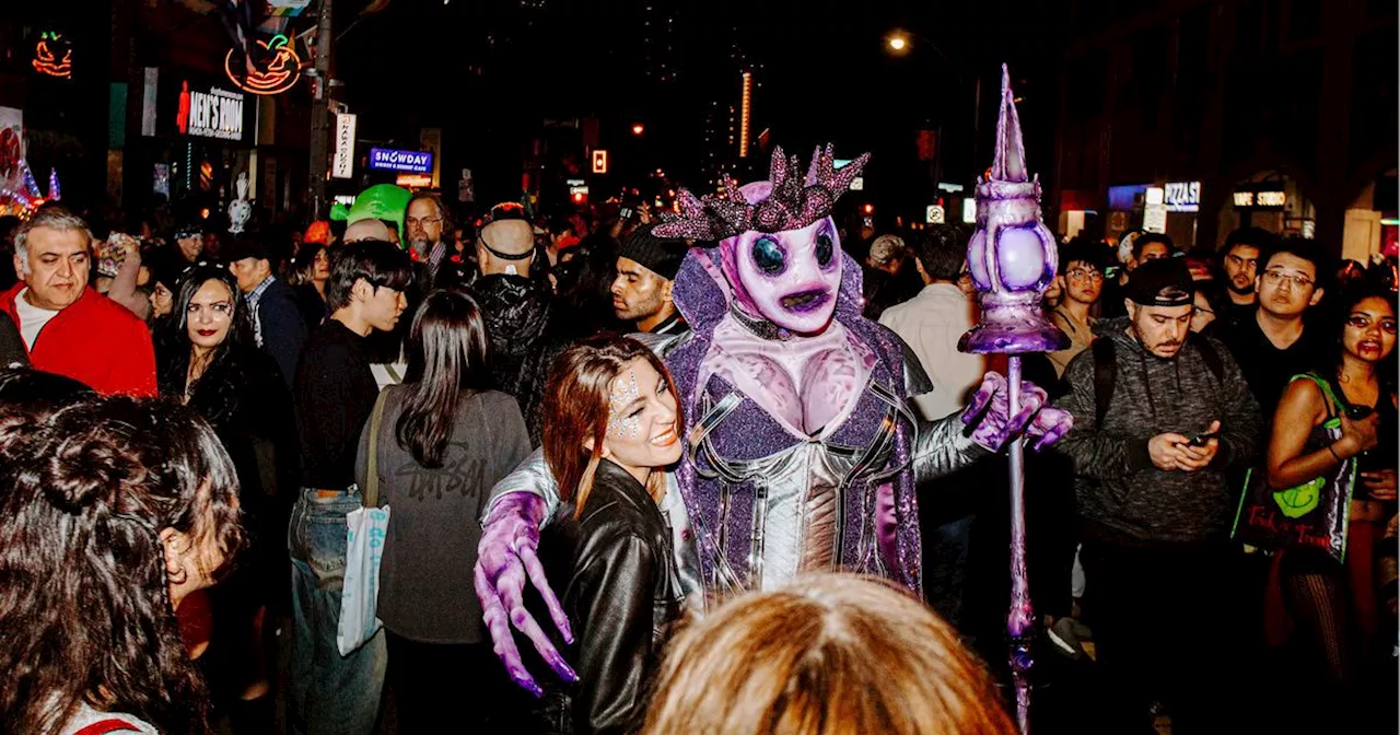 Toronto's biggest free Halloween party was a beautiful disaster