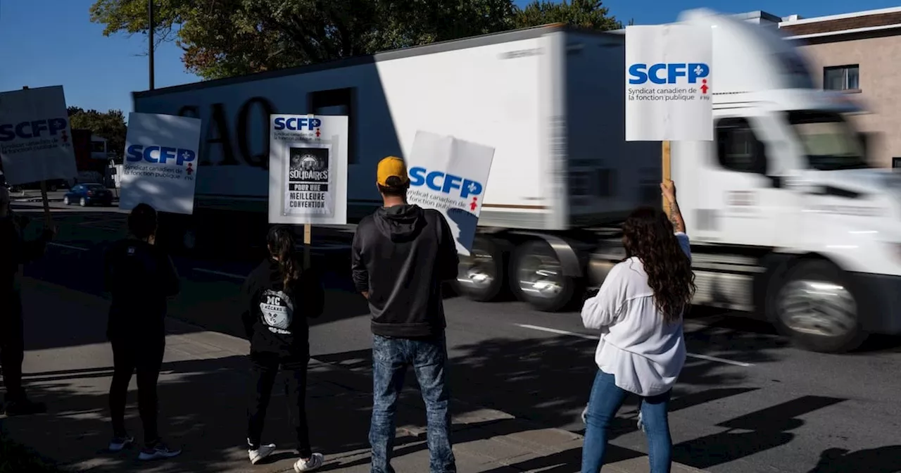 Two Port of Montreal terminals shut down as dockworkers begin new strike