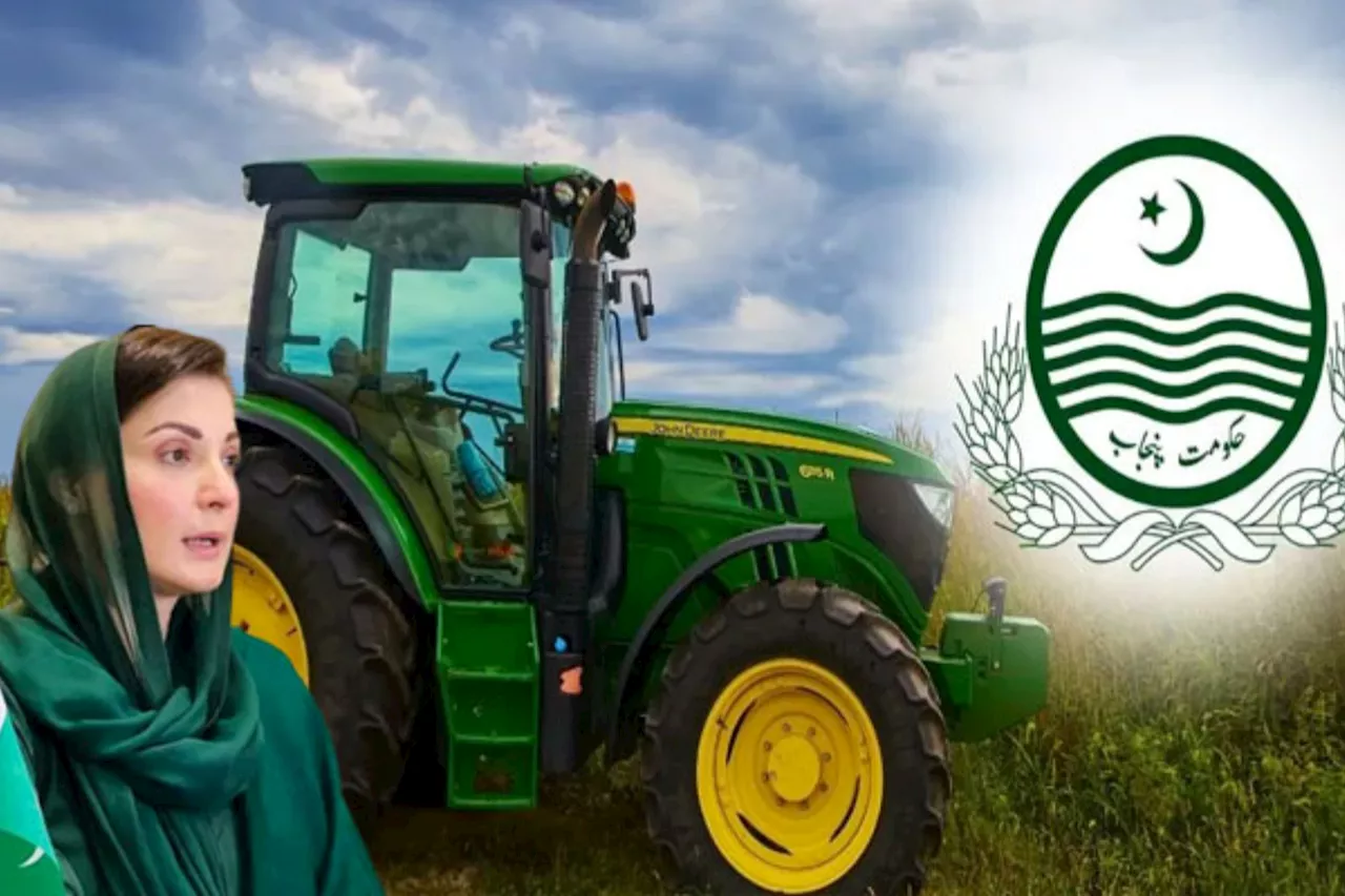 Maryam Nawaz hosts lucky draw for Punjab green tractor scheme