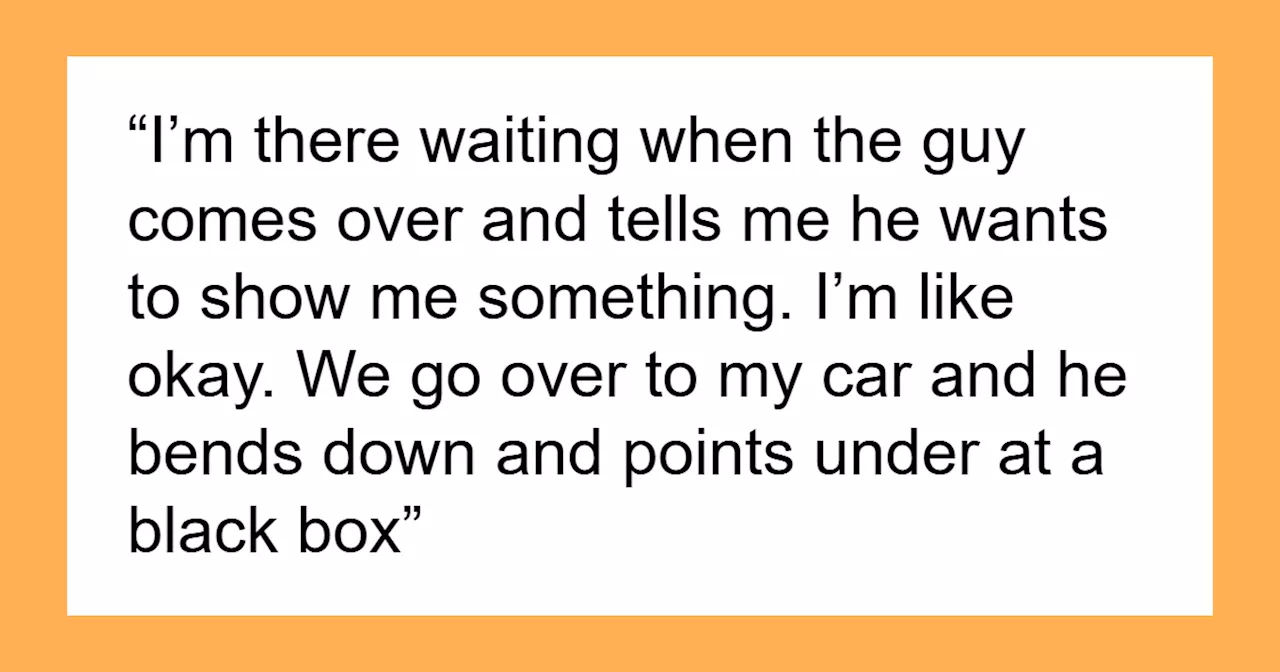 Woman Immediately Moves Out From Her Apartment When Mechanic Finds A GPS Tracker Under Her Car