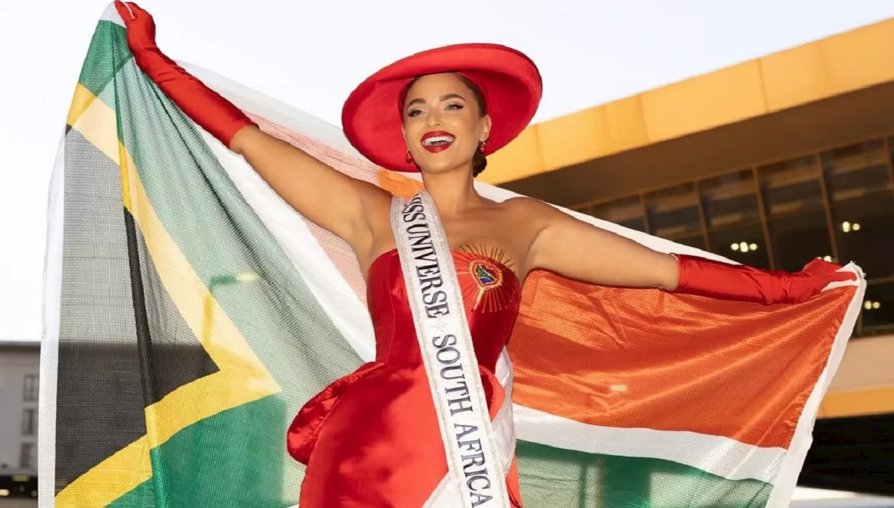 Miss Universe 2024: Miss SA Mia le Roux embarks for Mexico