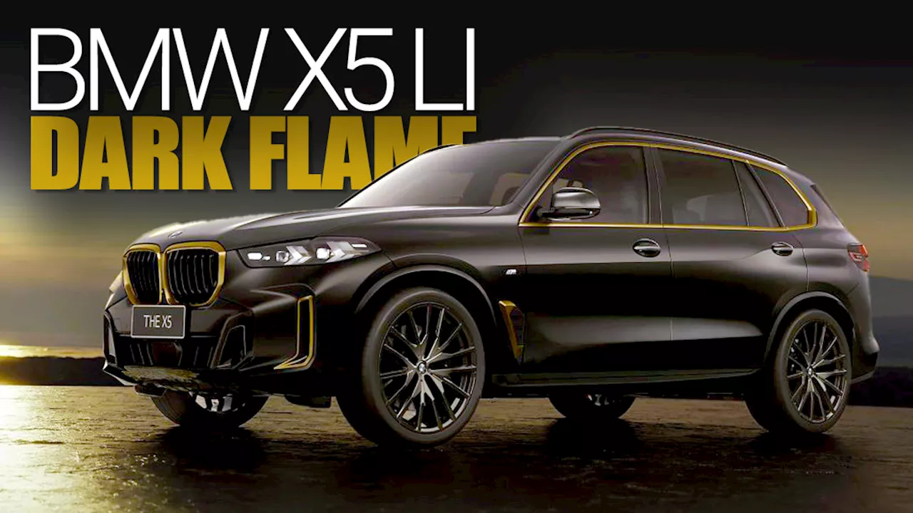 New X5 Dark Flame Edition Is BMW’s Gold Standard For China