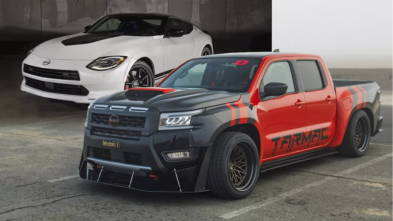 Nissan Supercharges Frontier To Over 400 HP And Shows Retro Package For Z