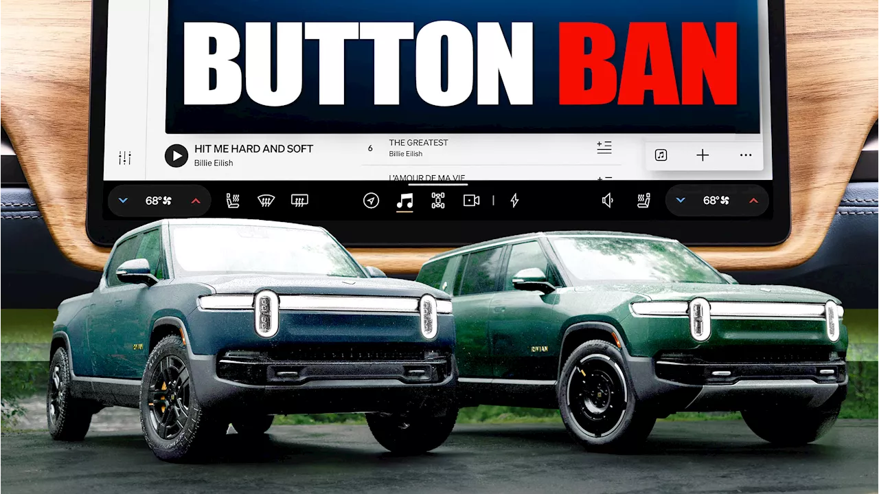 Rivian’s Software Boss Says Dash Buttons Are A Bug, Not A Feature