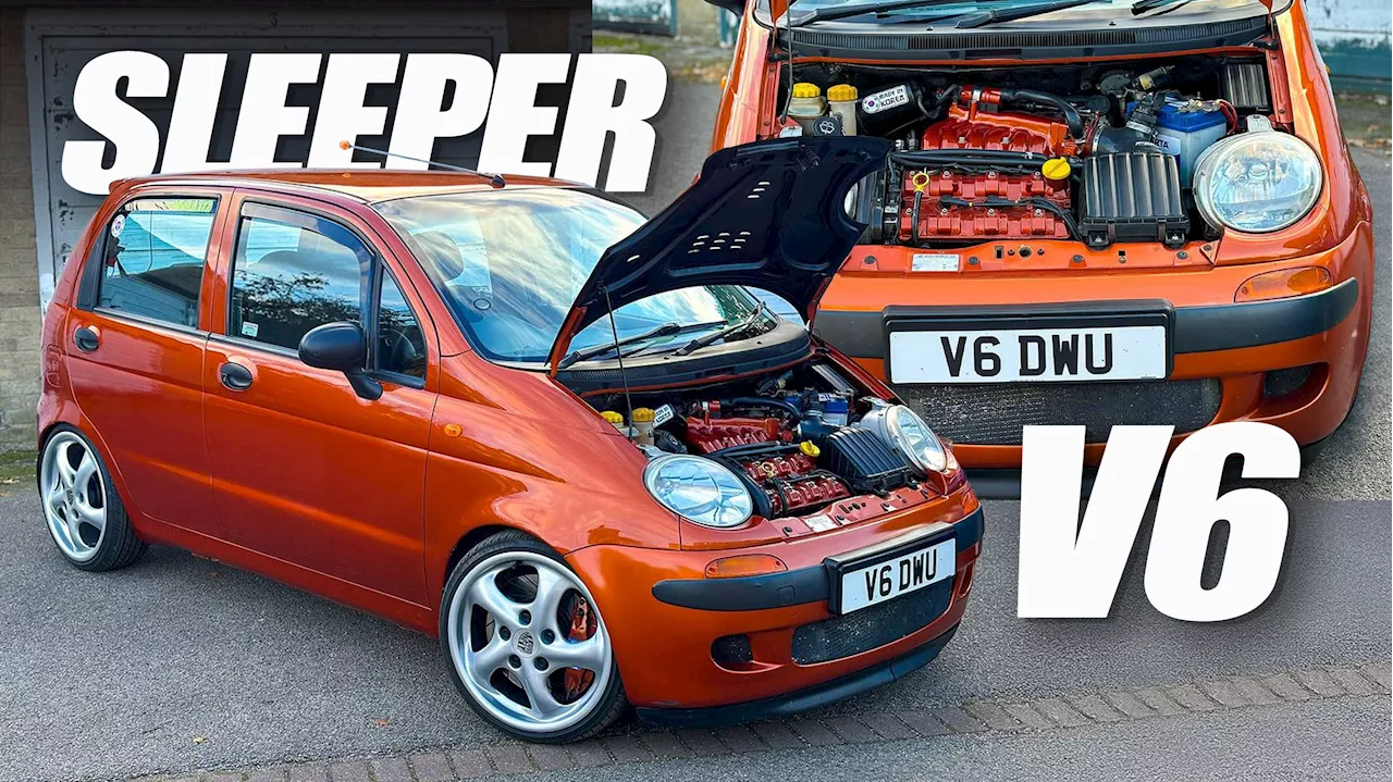 Tiny Daewoo Matiz With V6 Engine Swap Proves Horsepower Can Make Any Car Ridiculous