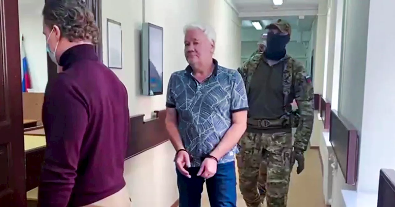 Russia sentences former U.S. Consulate worker convicted of 'gathering information' on Ukraine war to prison