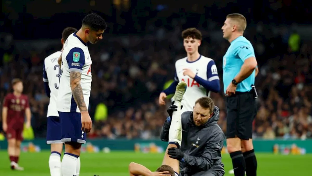 Spurs' Van de Ven out until after international break, says Postecoglou