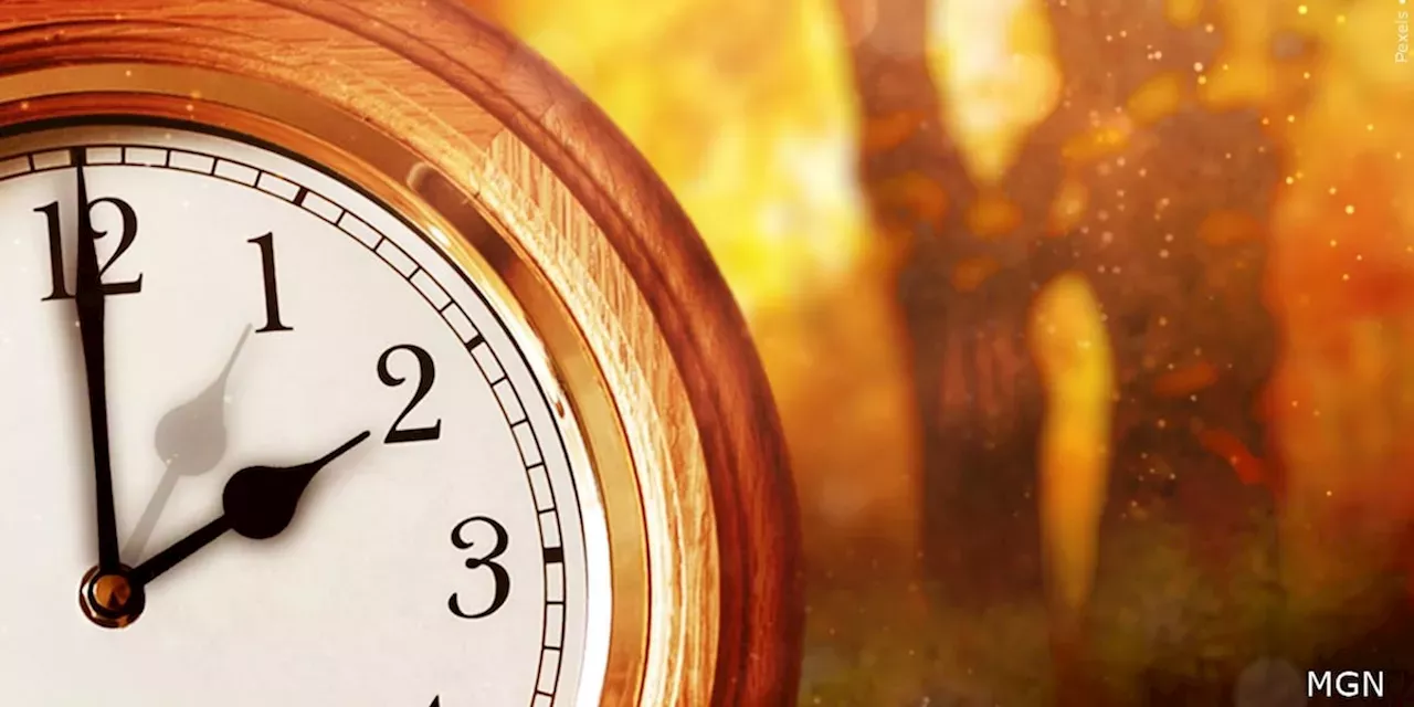 Get ready to turn your clocks back Daylight saving time ends Sunday