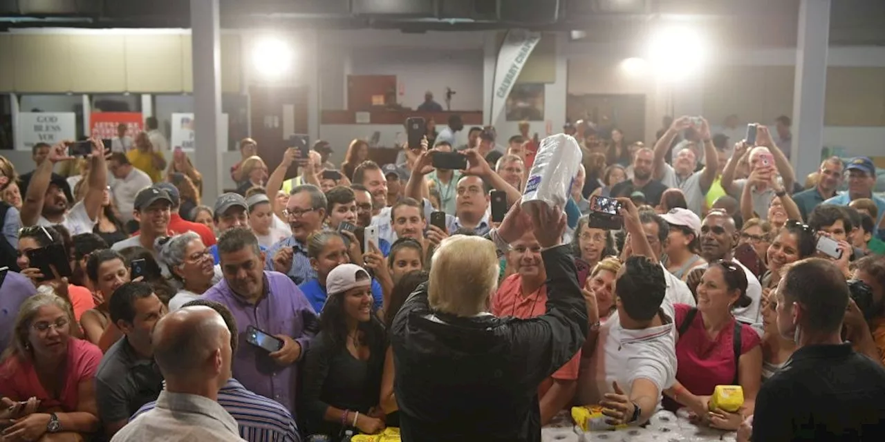 Trump's Slurs Against Puerto Rico Rally Recall Disgraceful Response to 2017 Hurricane Maria