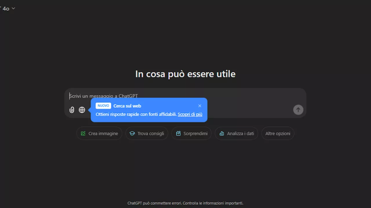 Con ChatGpt ora si può cercare online: l'integrazione di SearchGpt (e la sfida a Google)