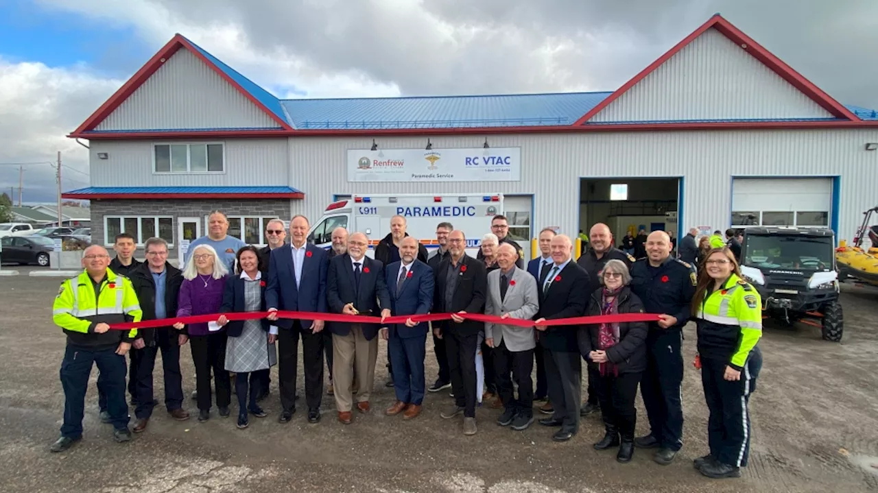 New Renfrew County Paramedic base opens in Eganville, Ont.