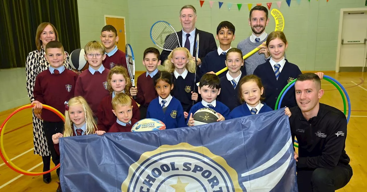 Primary schools scoop Gold School Sport Award from sportscotland