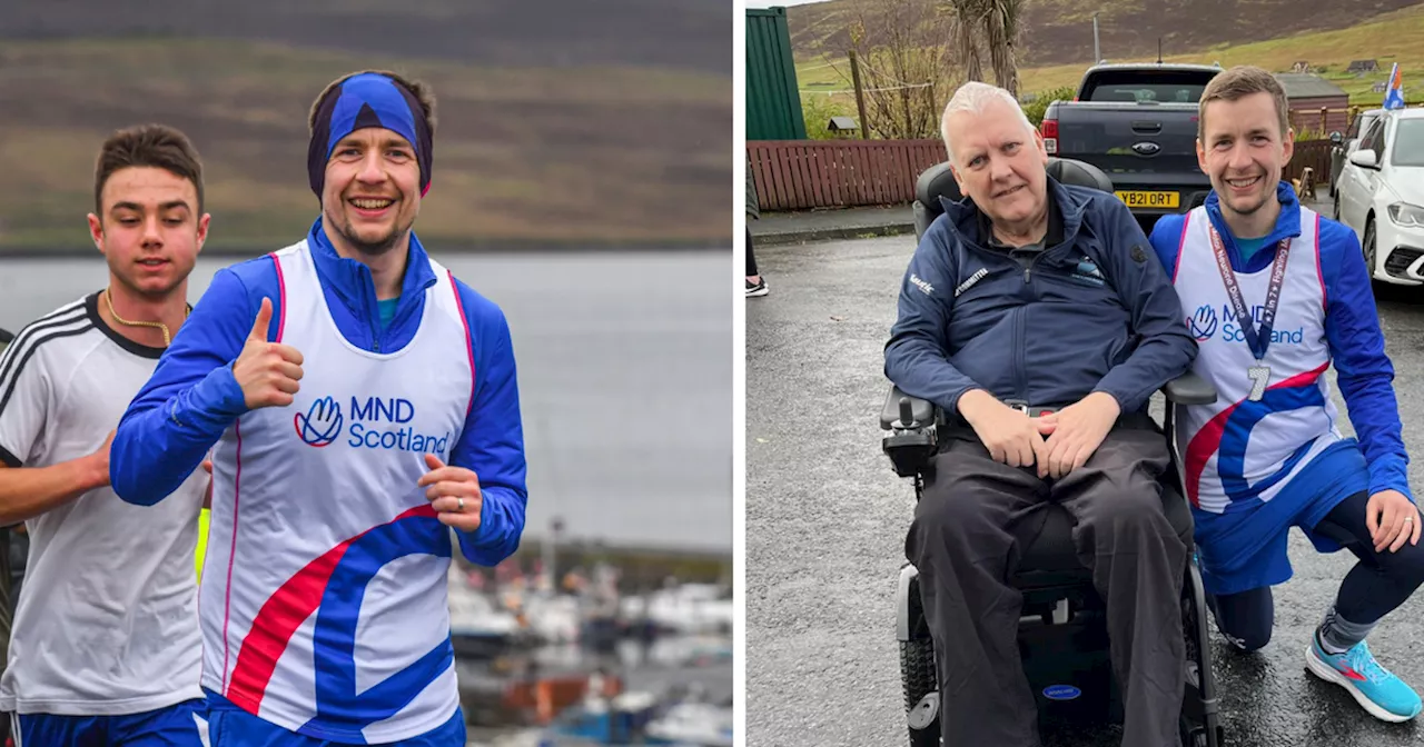 Scot runs seven half marathons in seven days after dad diagnosed with MND