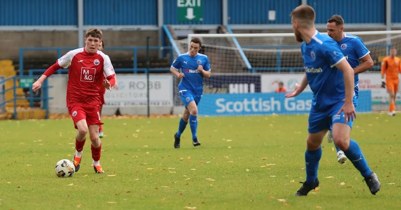 Stirling Albion youngster sets big targets as Fifers test awaits