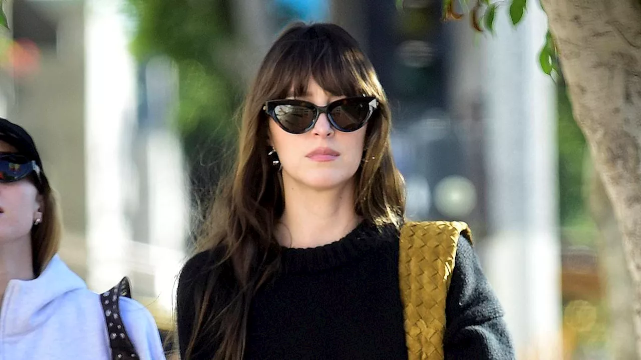 Dakota Johnson spends time with friends in LA after Chris Martin split rumors