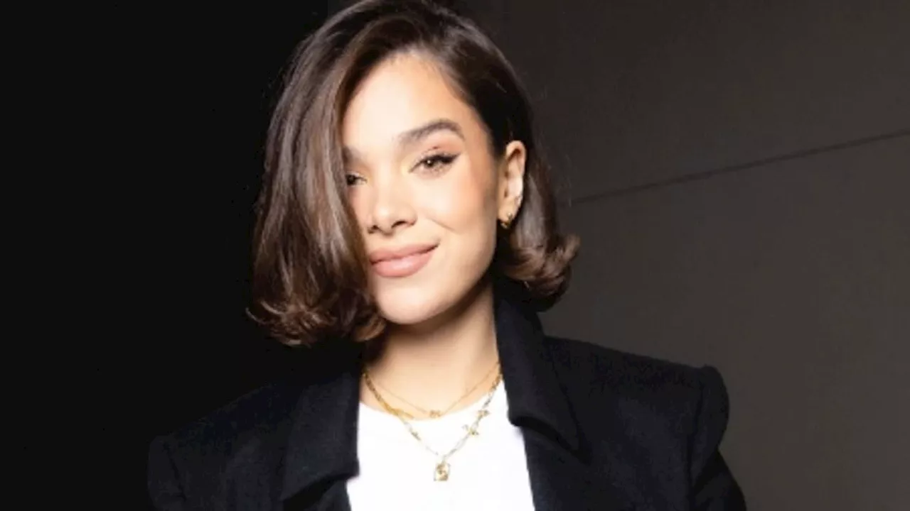 Hailee Steinfeld is seen after going Instagram official with boyfriend Josh Allen in kissing photo