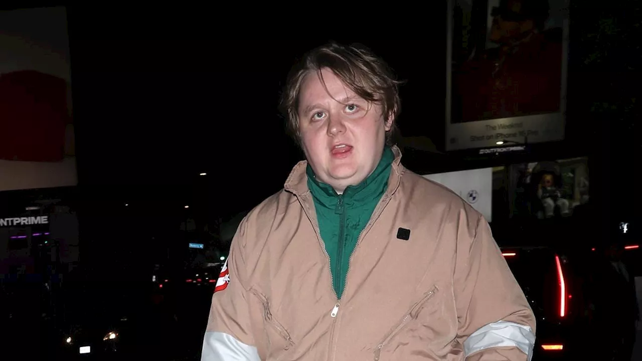 Lewis Capaldi transformers into a Ghostbuster as he makes rare public appearance at Kendall Jenner's...