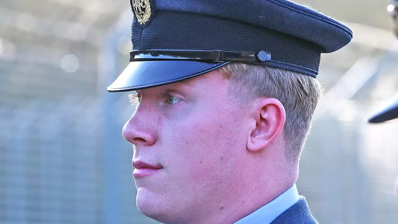 RAF policeman, 23, is sacked after 'humiliating' female colleague by slapping her bottom so hard she...