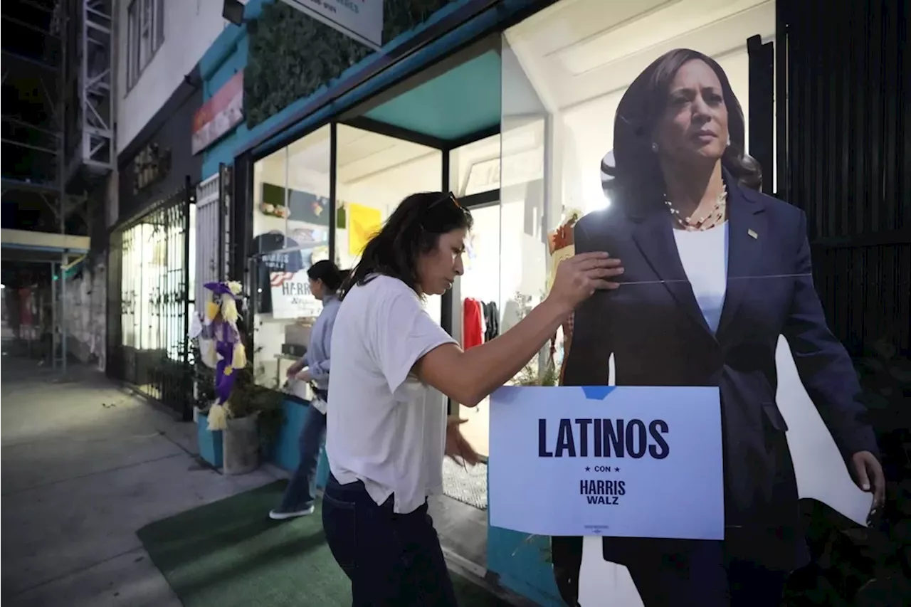 Steep decline in support from California Hispanics could signal deeper problems for Harris