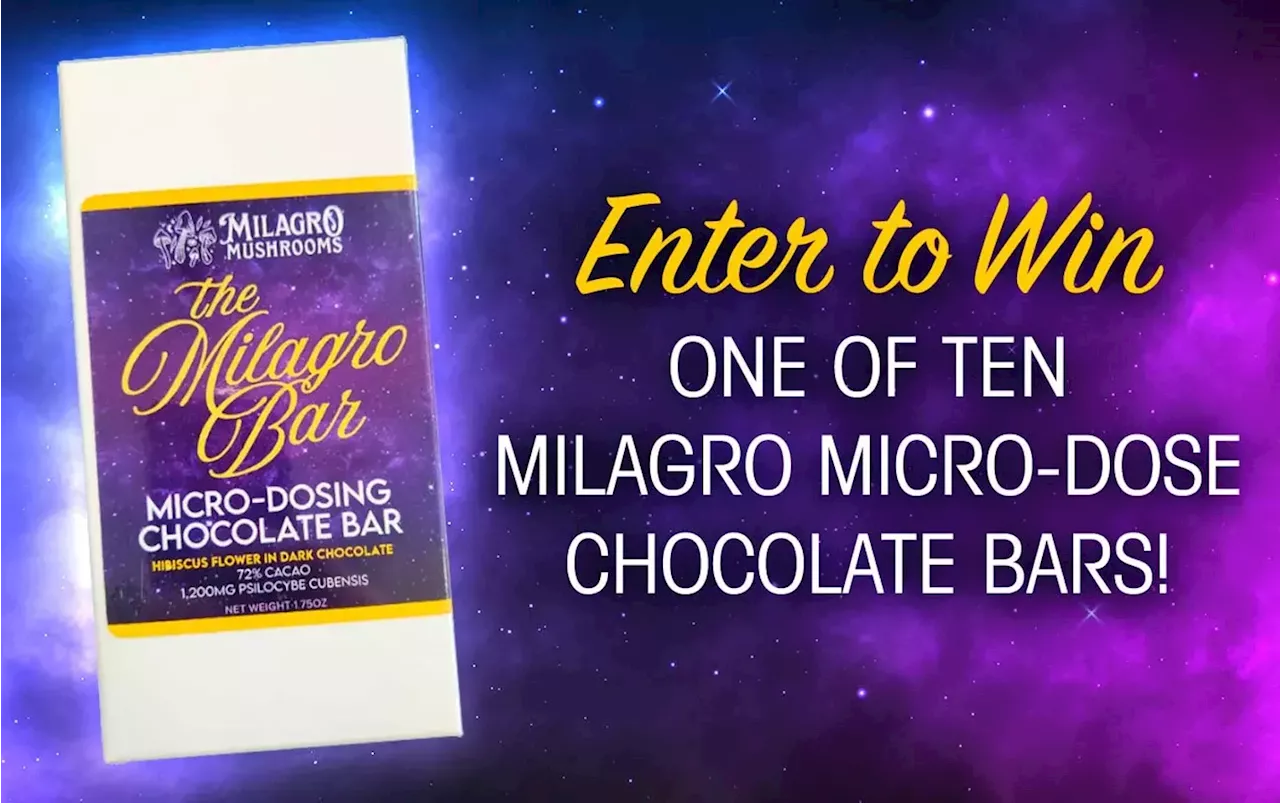 Enter to Win One of Ten Milagro Micro-Dose Chocolate Bars!