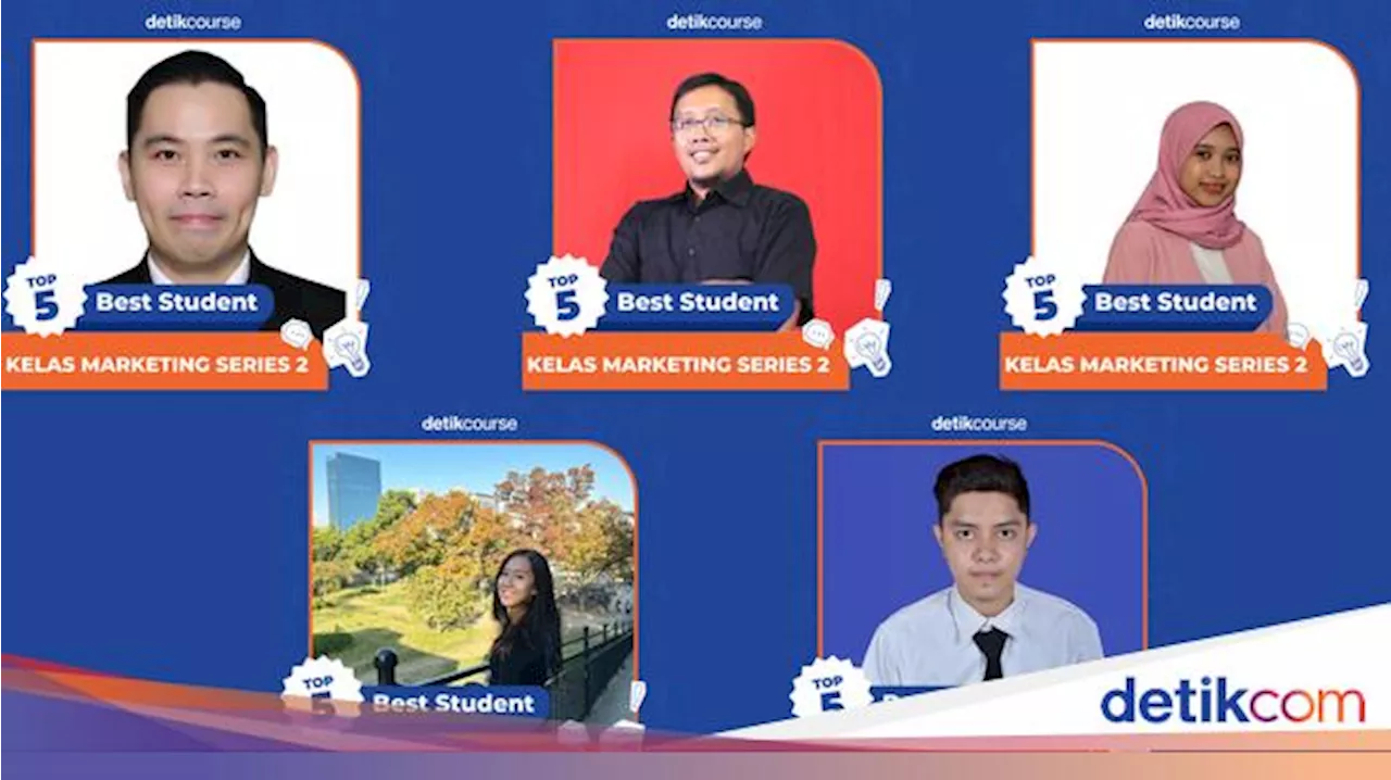 Keren! Inilah 5 Peserta Terbaik Kelas Marketing Series 2