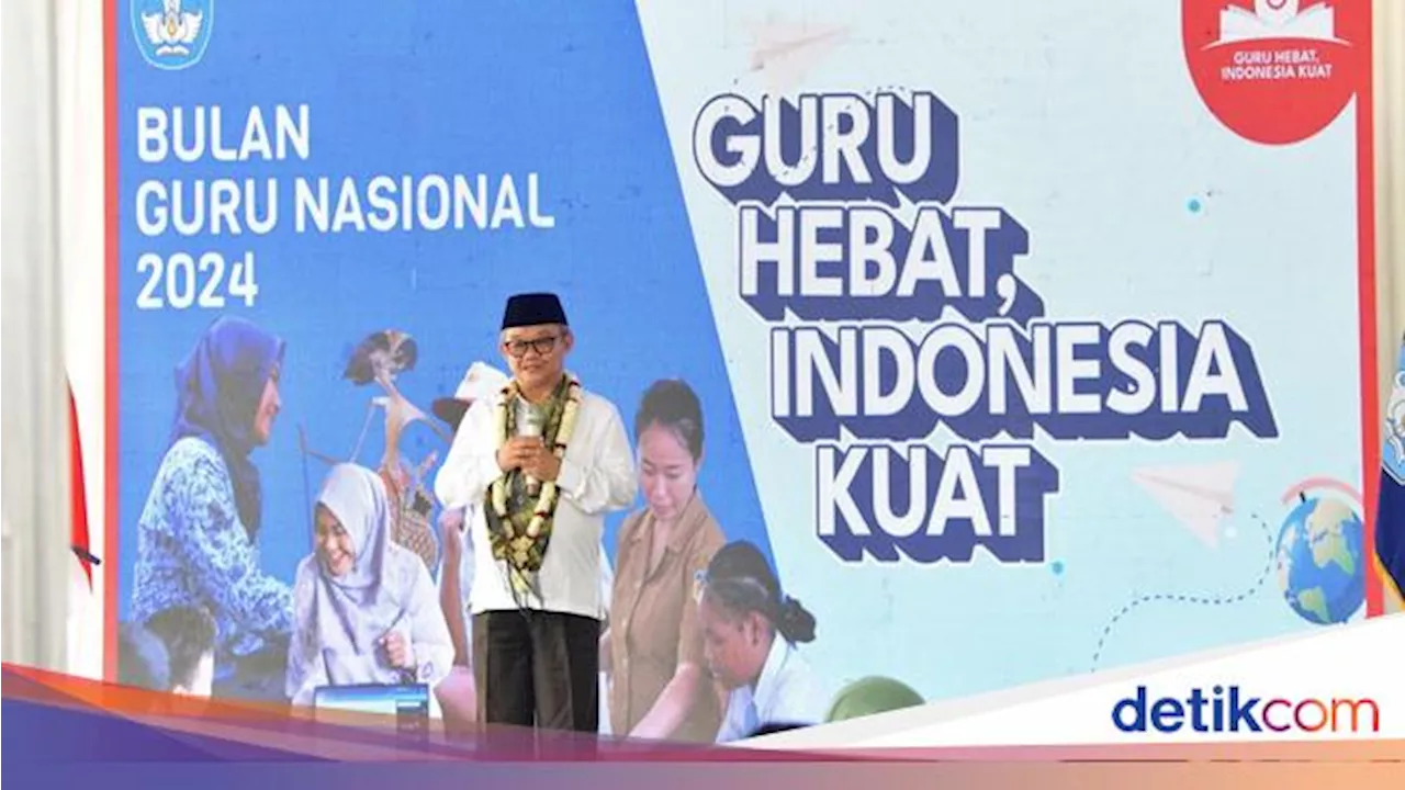 Mendikdasmen Luncurkan Bulan Guru Nasional 2024 di SDN 59 Palembang