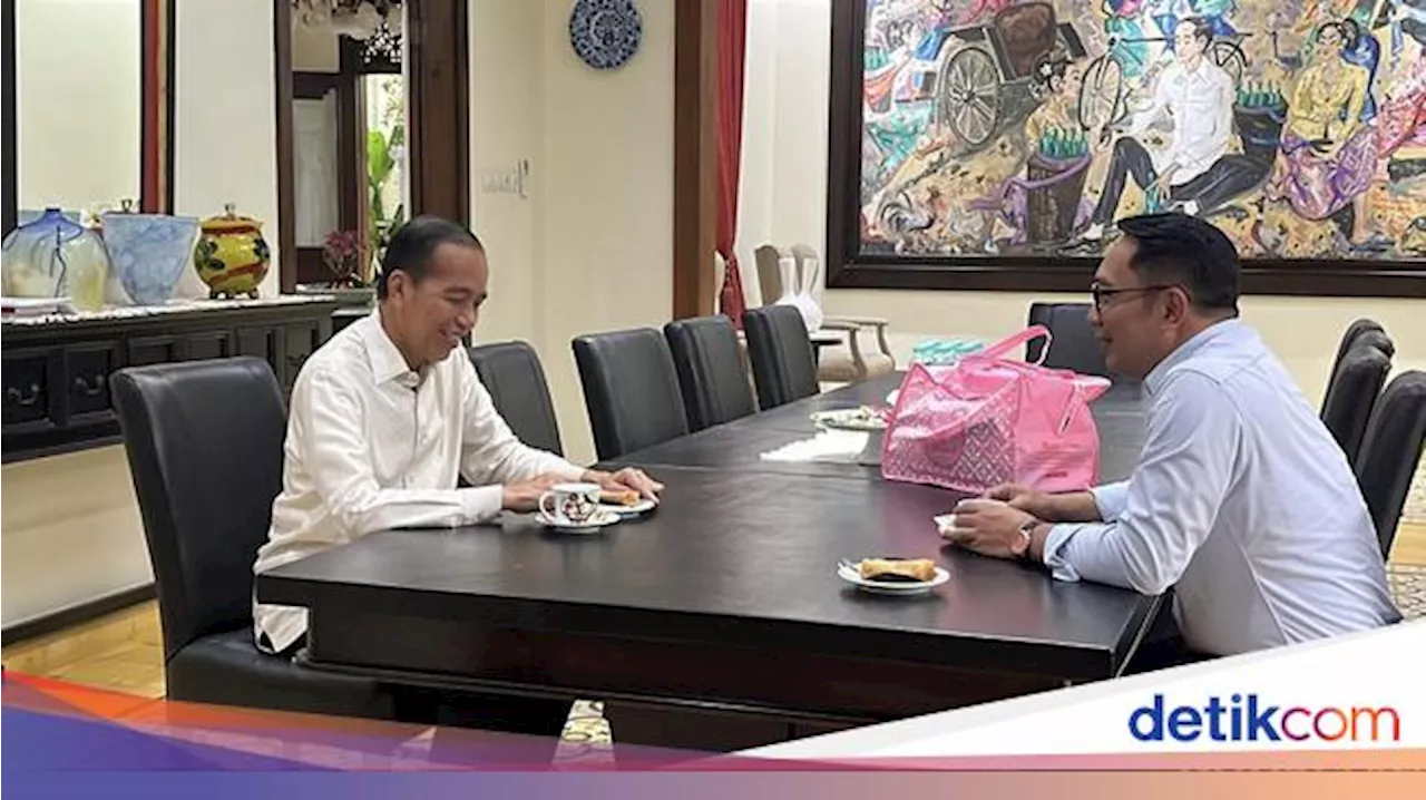 Temui Jokowi di Solo, RK Ingin Belajar ke Mantan Gubernur DKI Jakarta