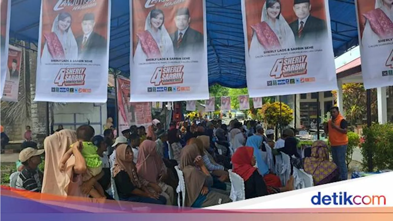 Warga Halteng Antusias Ikut Kampanye Terbatas Sherly-Sarbin Jelang Pilgub