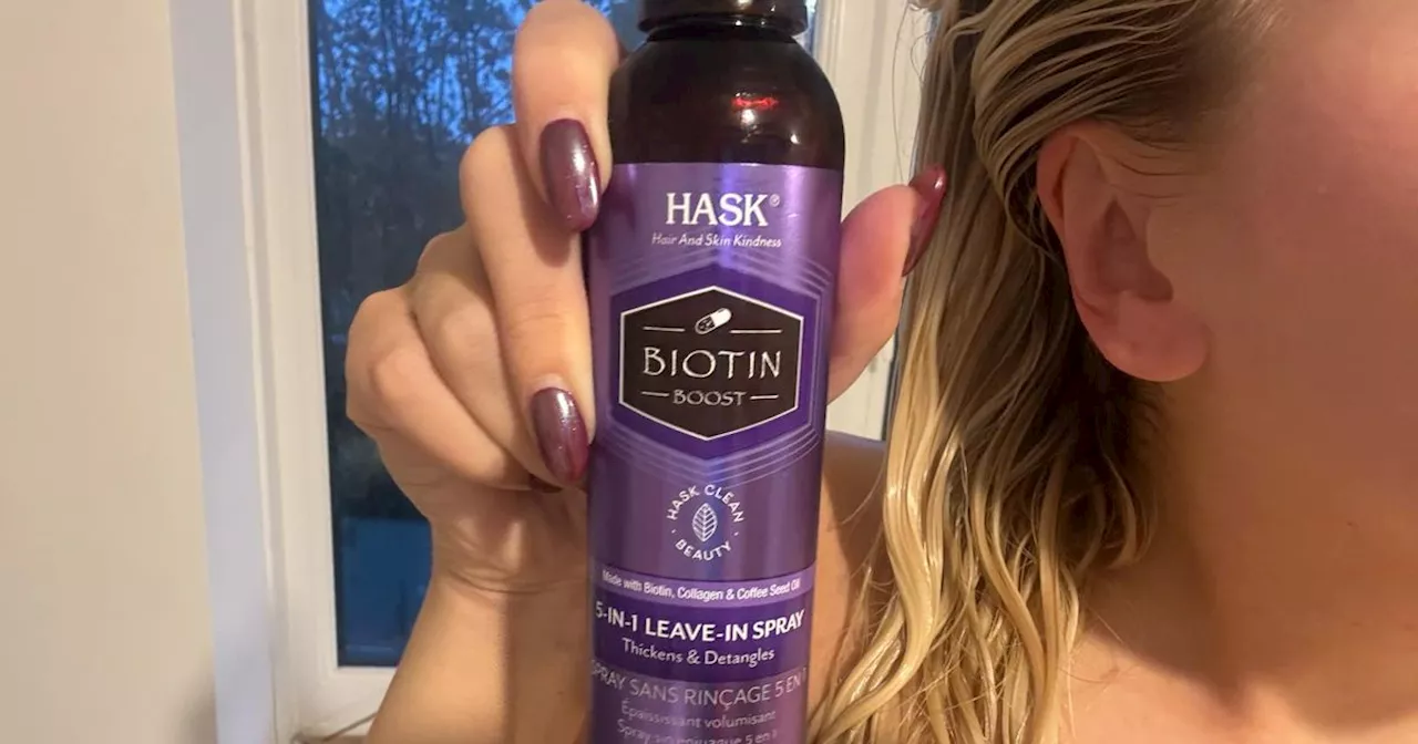 My £10 Amazon hair oil transformed my dry bleached hair