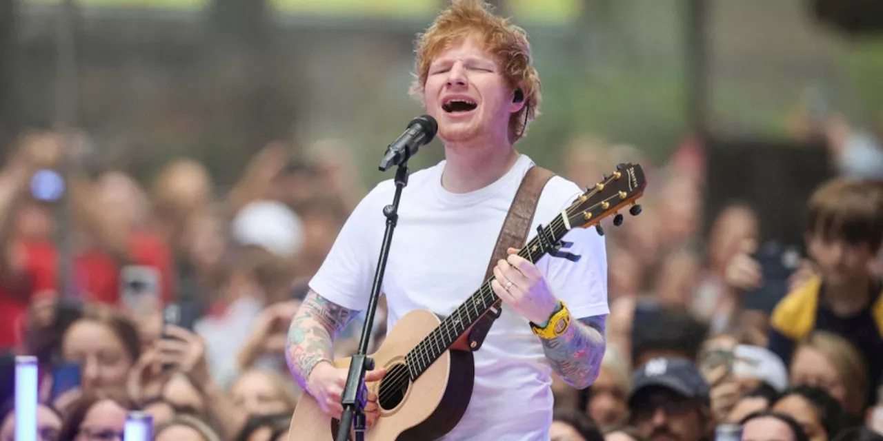 Ed Sheeran gana apelación por derechos de autor de la canción 'Thinking out loud'