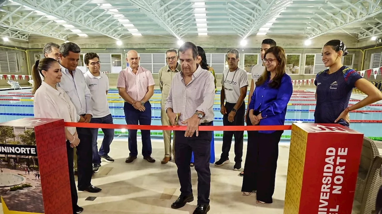 Universidad del Norte inaugura la primera etapa de su centro deportivo