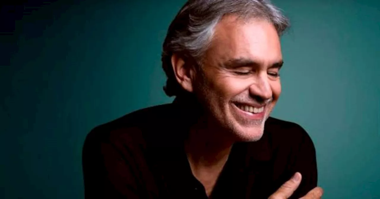 Andrea Bocelli se presentará en Bogotá en el 2025; esta es la fecha