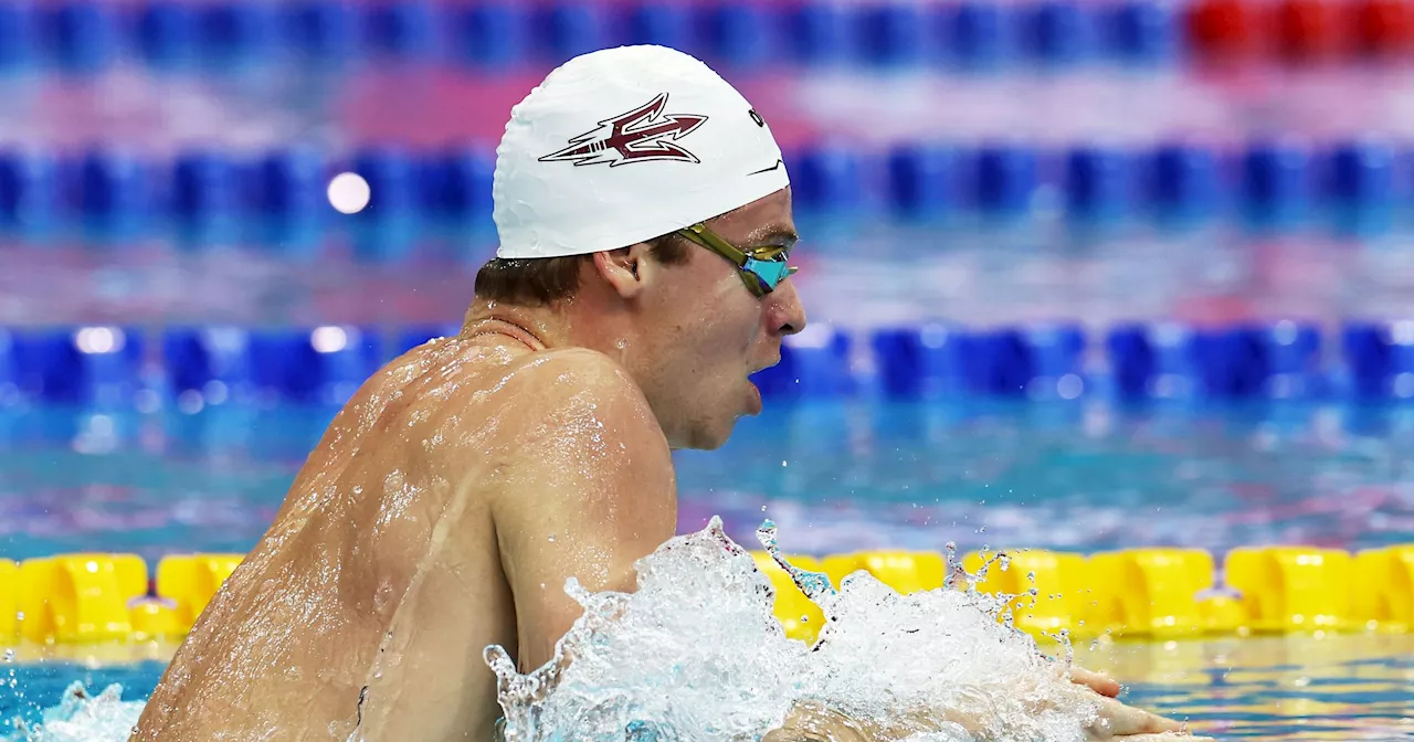  Léon Marchand bat le record du monde du 200m 4 nages en petit bassin