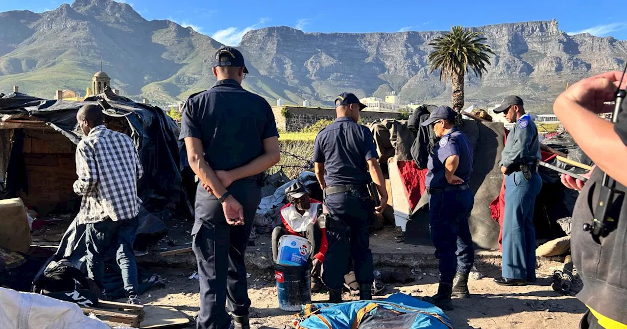 UPDATE: Homeless people evicted from Castle of Good Hope