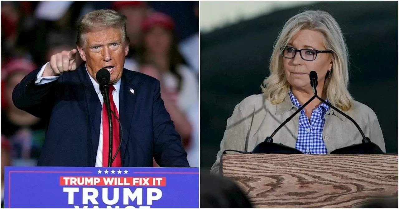 L’ultima uscita di Donald Trump contro la ‘nemica’ Liz Cheney: “Mettiamole un fucile…