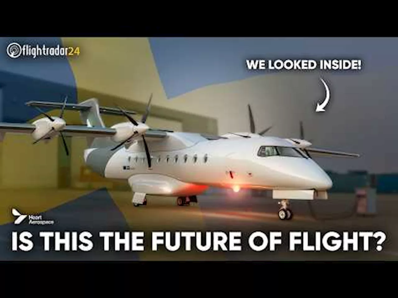 Flightradar24 kikar inuti svenskt hybridflygplan. Ska flyga nästa år.
