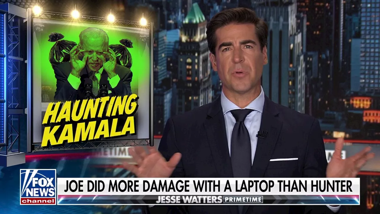 JESSE WATTERS: It's a spooky Halloween if you're Kamala