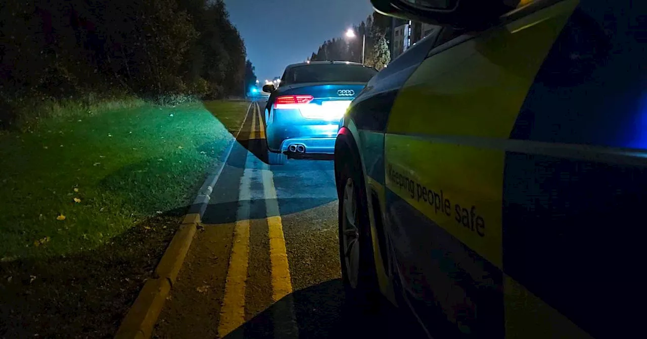 Glasgow Audi driver tried 'pulling wool over eyes' of police before car seized