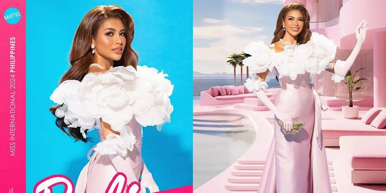 Angelica Lopez transforms into Pinay Barbie for Miss International Halloween event