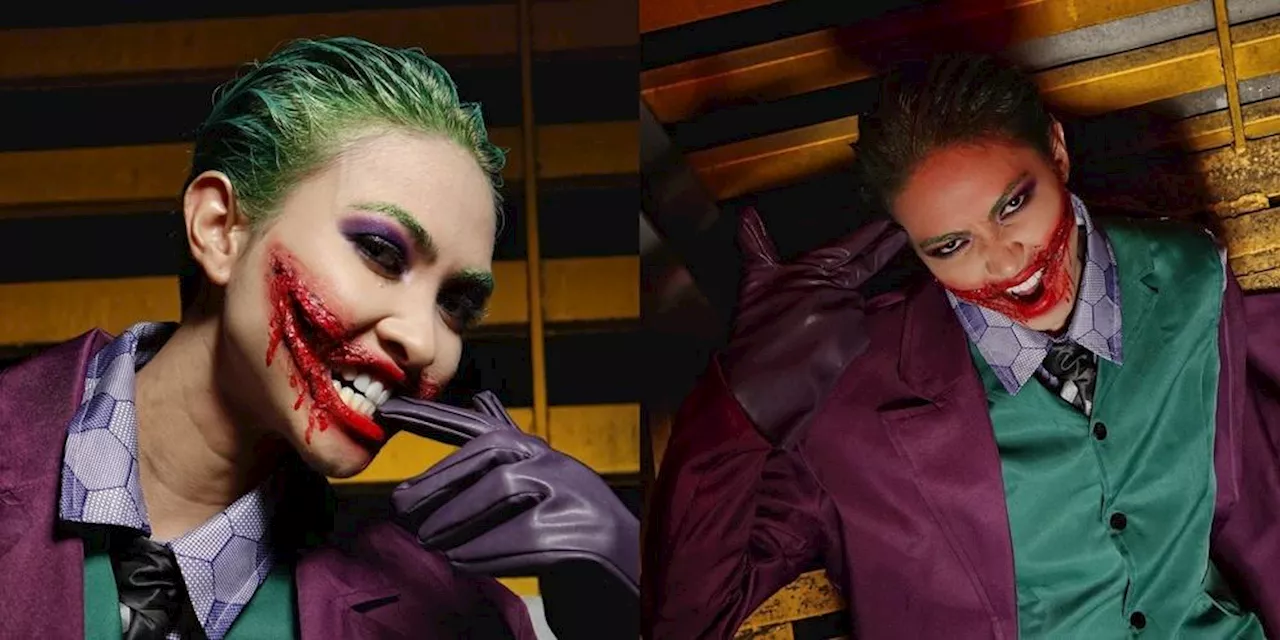 Beatrice Luigi Gomez dresses up as the Joker for Halloween: 'Why so serious?'