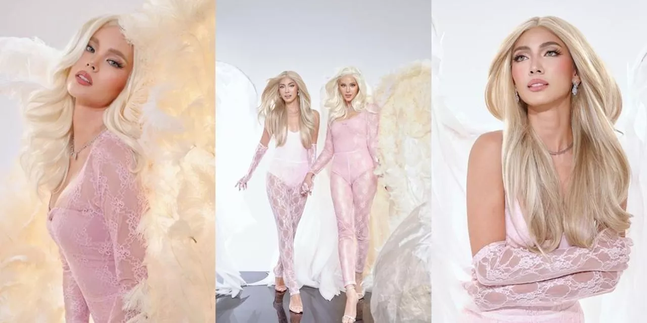 Catriona Gray and Nicole Cordoves captivate as heavenly angels for Halloween