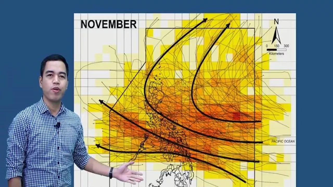 PAGASA: Up to 2 tropical cyclones may enter PAR in November