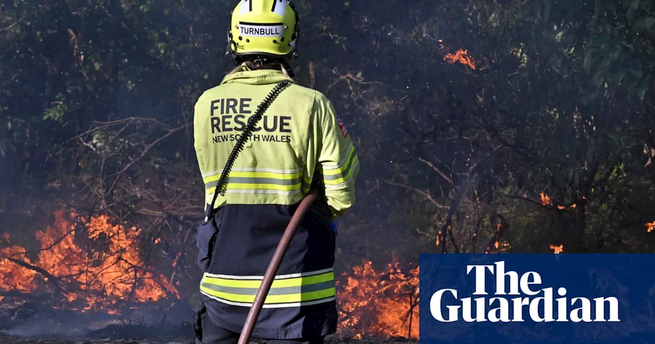 Fire danger in southern Australia as weather bureau warns of ‘damaging winds’ and soaring temperatures